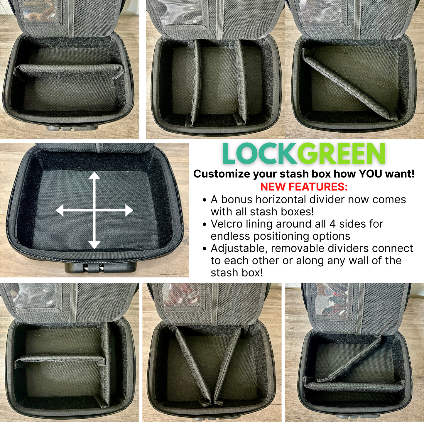 NEW Small LOCKGREEN™ OG Stash Box